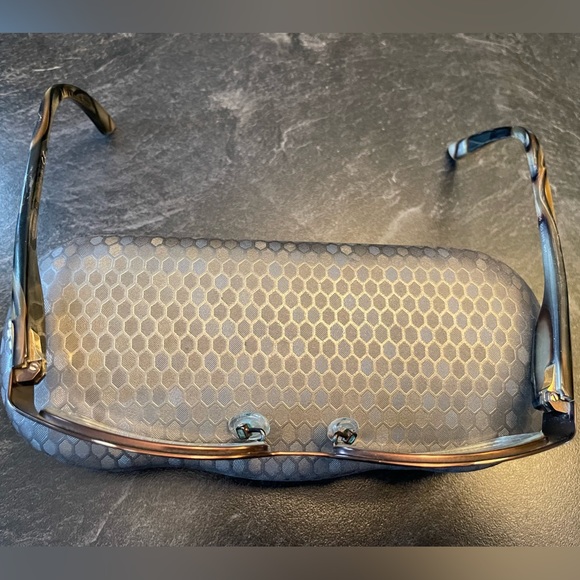 Gucci glasses Model 2859 NOT Brown/marble half rim frame Italy 51[]17 135 - Picture 3 of 9